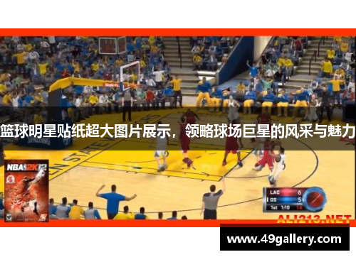 篮球明星贴纸超大图片展示，领略球场巨星的风采与魅力